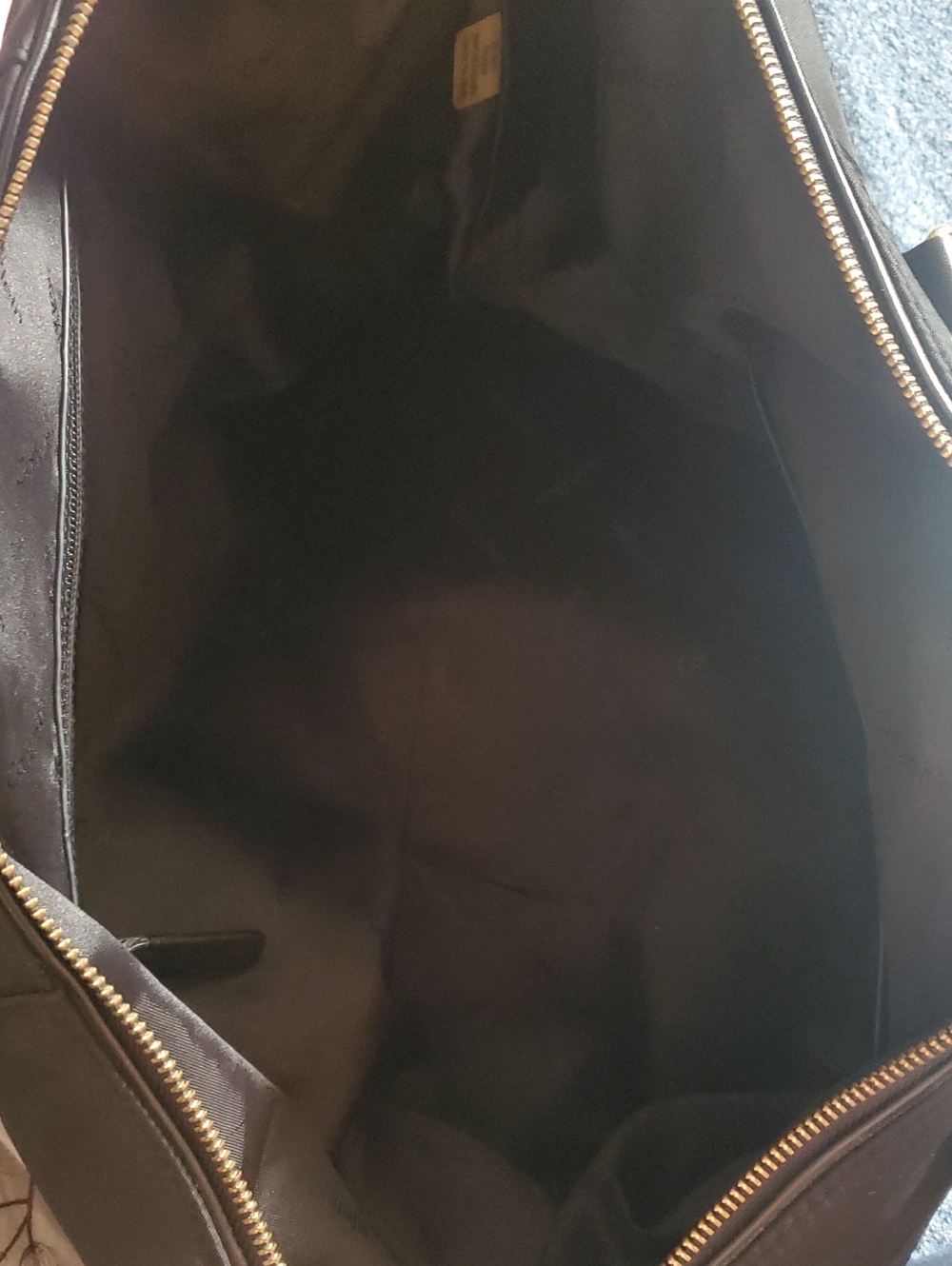 Calvin Klein Black Travel Tote Bag/Weekender Bag - Sleek Everyday Carry - Picture 12 of 14